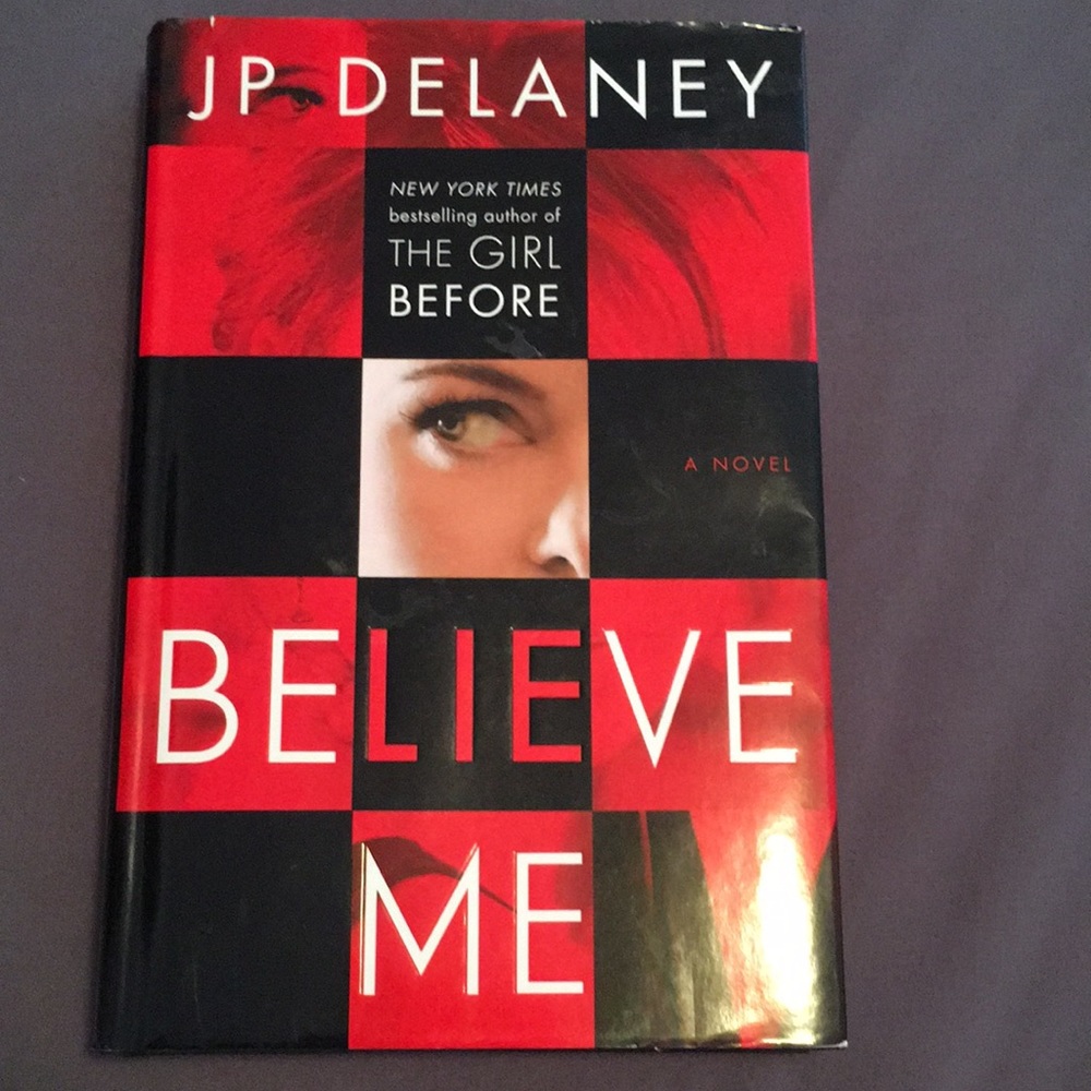 Book: Believe Me - JP Delaney